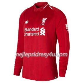 Fotbalový Dres Liverpool Domácí 2018/19 Dlouhý Rukáv